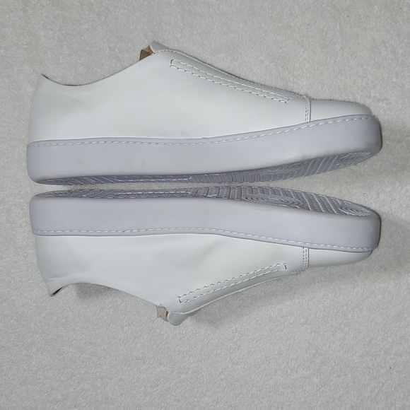 Garnet Hill Leather Slip On Shoes Size 40 Womans